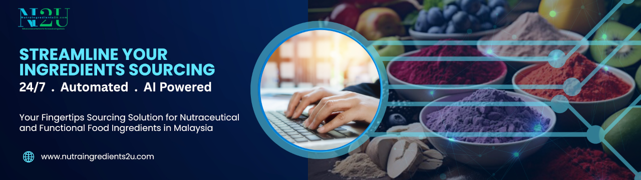 Nutraingredients2u.com - Streamline Your Ingredients Sourcing, 24/7, Automated, AI Powered